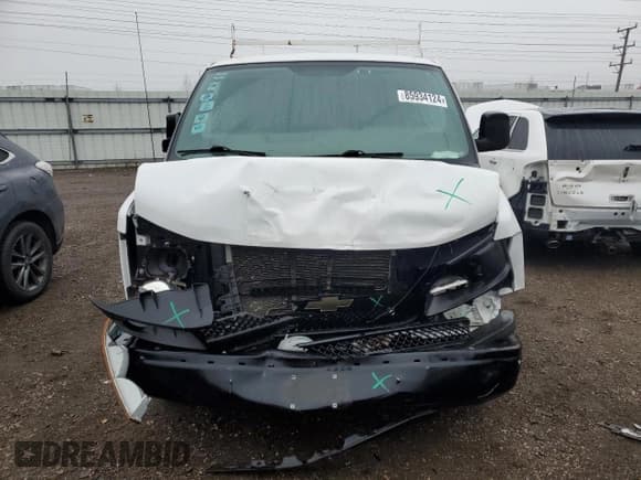 ✅ 2015 Chevrolet Express Cargo • VIN: 1GCWGGCF7F1147871 • Lot: 85934124. Listed on Copart with Not provided. Free auction sales archive from the USA and detailed vehicle history report at DreamBid. Image 5.