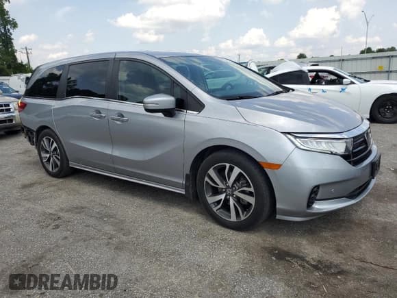 ✅ 2021 Honda Odyssey Touring • VIN: 5FNRL6H85MB039444 • Lot: 57142205. Listed on Copart with 74,228 mi. Free auction sales archive from the USA and detailed vehicle history report at DreamBid. Image 4.
