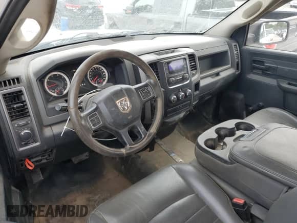 2017 Ram 1500 Express with VIN 3C6JR7AT9HG510812, listed as a Copart auction lot 66829575 with 102,294 mi miles and Salvage title. Bid and sale history available at DreamBid. Image 8.