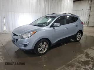 2012 Hyundai Tucson GLS z VIN KM8JUCAC7CU454256, wystawiony jako Copart lot #85547515 z przebiegiem 142 887 mil mil oraz Czysty tytuł • Clean title. Historia ofert i sprzedaży dostępna na DreamBid. Obrazek 1.