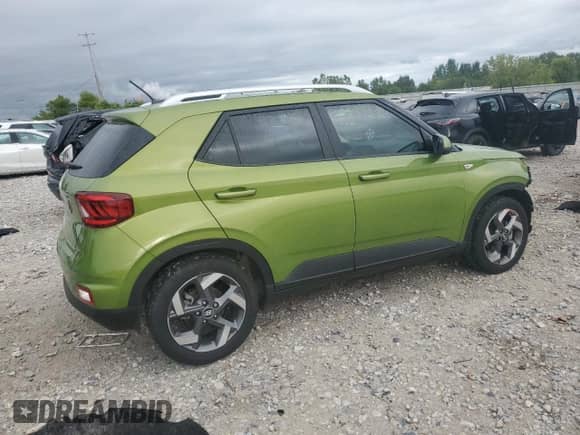 2023 Hyundai Venue Limited with VIN KMHRC8A36PU244319, listed as a Copart auction lot 69242555 with 19,551 mi miles and Non repairable. Bid and sale history available at DreamBid. Image 3.