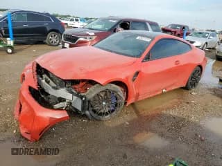 ✅ 2022 BMW M4 • VIN: WBS53AZ06NCK14897 • Lot: 58431015. Listed on Copart with Not provided. Free auction sales archive from the USA and detailed vehicle history report at DreamBid. Image 1.