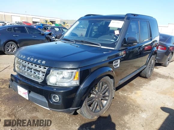 ✅ 2014 Land Rover LR4 Lux • VIN: SALAK2V63EA707871 • Lot: 41924496. Listed on IAAI with 107,347 mi. Free auction sales archive from the USA and detailed vehicle history report at DreamBid. Image 2.