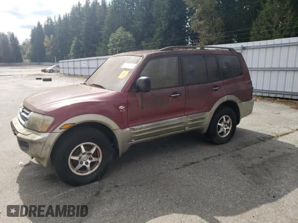 ✅ 2002 Mitsubishi Montero XLS • VIN: JA4MW31R52J069014 • Lot: 71785804. Listed on Copart with Not provided. Free auction sales archive from the USA and detailed vehicle history report at DreamBid. Image 1.
