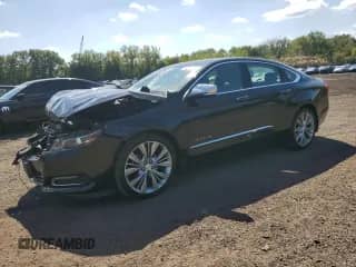 2018 Chevrolet Impala Premier z VIN 2G1125S36J9112708, wystawiony jako Copart lot #80511085 z przebiegiem Nie podano mil oraz Szkoda całkowita • Salvage title. Historia ofert i sprzedaży dostępna na DreamBid. Obrazek 1.