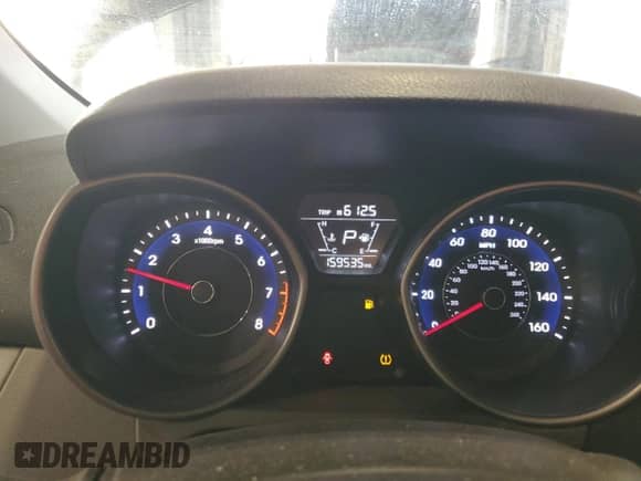 2016 Hyundai Elantra SE with VIN 5NPDH4AE5GH691714, listed as a Copart auction lot 86279075 with 159,535 mi miles and Salvage title. Bid and sale history available at DreamBid. Image 9.