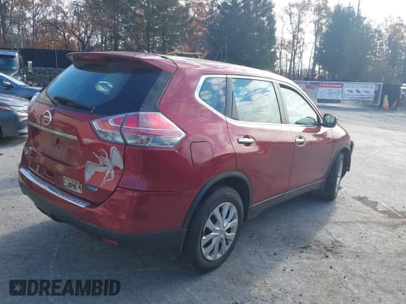 ✅ 2014 Nissan Rogue SL • VIN: 5N1AT2MT1EC767966 • Lot: 43610595. Listed on IAAI with 142,024 mi. Free auction sales archive from the USA and detailed vehicle history report at DreamBid. Image 4.