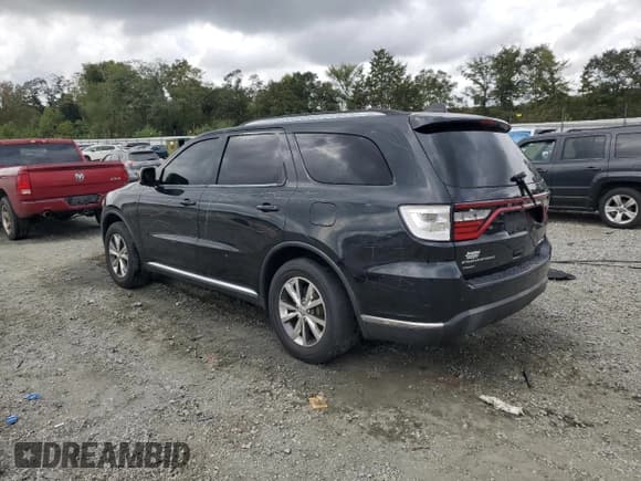 ✅ 2016 Dodge Durango Limited • VIN: 1C4RDJDG1GC455862 • Lot: 84909485. Wystawiony na Copart z przebiegiem 186 816 mil. Bezpłatny archiwum sprzedaży aukcyjnych z USA i szczegółowy raport historii pojazdu na DreamBid. Zdjęcie 2.