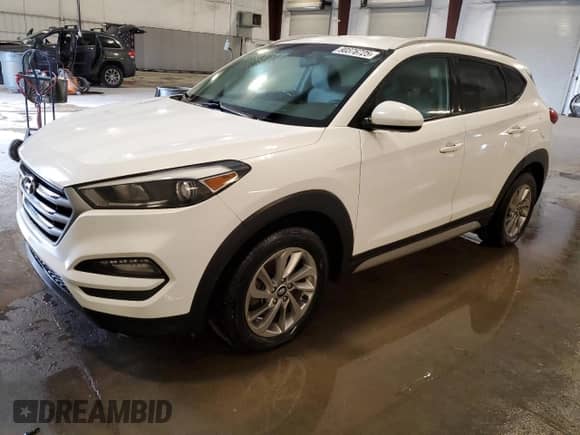 2018 Hyundai Tucson SEL with VIN KM8J3CA46JU758154, listed as a Copart auction lot 90376725 with Not provided miles and Clean title. Bid and sale history available at DreamBid. Image 1.