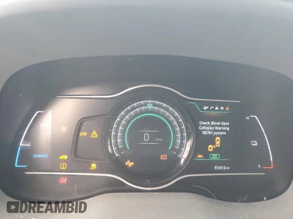 2020 Hyundai Kona Ultimate with VIN KM8K53AG6LU066021, listed as a Copart auction lot 58694775 with 51,013 mi miles and Salvage title. Bid and sale history available at DreamBid. Image 9.