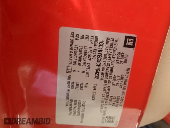 ✅ 2012 Chevrolet Silverado 2500HD LTZ • VIN: 1GC1KYEGXCF164232 • Lot: 77899034. Listed on Copart with Not provided. Free auction sales archive from the USA and detailed vehicle history report at DreamBid. Image 14.