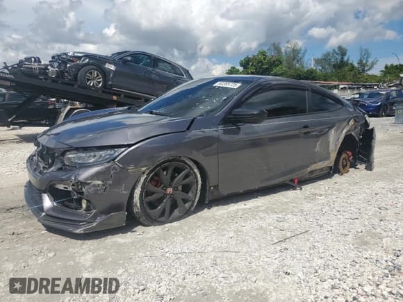 ✅ 2019 Honda Civic Si • VIN: 2HGFC3A57KH755109 • Lot: 80385725. Wystawiony na Copart z przebiegiem 64 838 mil. Bezpłatny archiwum sprzedaży aukcyjnych z USA i szczegółowy raport historii pojazdu na DreamBid. Zdjęcie 1.