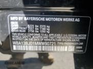 ✅ 2021 BMW 5 Series 530i xDrive • VIN: WBA13BJ01MWW90721 • Lot: 71303935. Wystawiony na Copart z przebiegiem 104 034 mil. Bezpłatny archiwum sprzedaży aukcyjnych z USA i szczegółowy raport historii pojazdu na DreamBid. Zdjęcie 12.