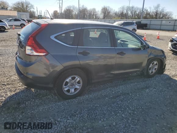 ✅ 2013 Honda CR-V LX • VIN: 5J6RM4H36DL009897 • Lot: 93200685. Listed on Copart with 122,654 mi. Free auction sales archive from the USA and detailed vehicle history report at DreamBid. Image 3.