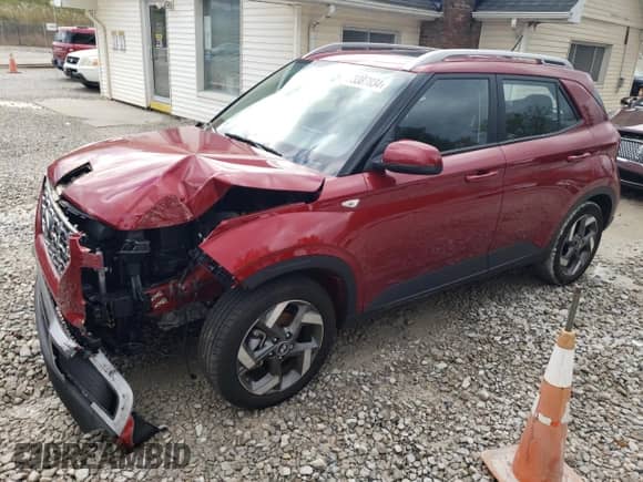 2024 Hyundai Venue SEL с VIN KMHRC8A39RU284512, выставлен на аукционе Copart как лот 73387834 с пробегом 3 835 миль миль и Списание • Salvage title. История ставок и продаж доступна на DreamBid. Изображение 1.