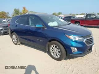 2019 Chevrolet Equinox LT с VIN 2GNAXKEV9K6282690, выставлен на аукционе IAAI как лот 43265990 с пробегом 79 289 миль миль и . История ставок и продаж доступна на DreamBid. Изображение 1.