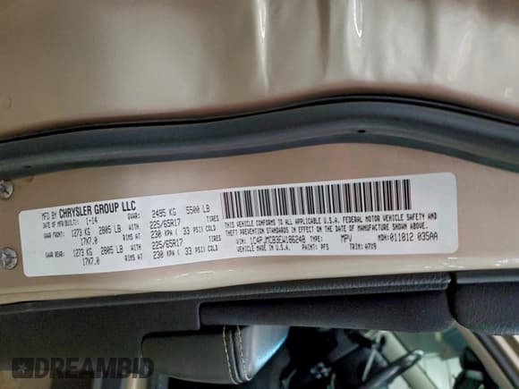 ✅ 2014 Jeep Cherokee Latitude • VIN: 1C4PJMCB3EW186248 • Lot: 96553205. Wystawiony na Copart z przebiegiem 170 423 mil. Bezpłatny archiwum sprzedaży aukcyjnych z USA i szczegółowy raport historii pojazdu na DreamBid. Zdjęcie 13.