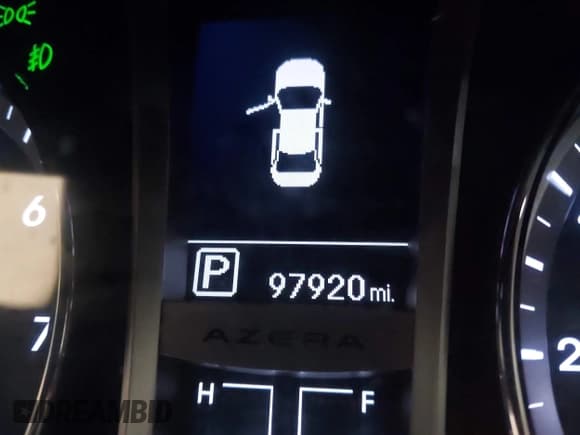 ✅ 2012 Hyundai Azera • VIN: KMHFH4JG1CA153065 • Lot: 43385837. Listed on IAAI with 97,920 mi. Free auction sales archive from the USA and detailed vehicle history report at DreamBid. Image 12.