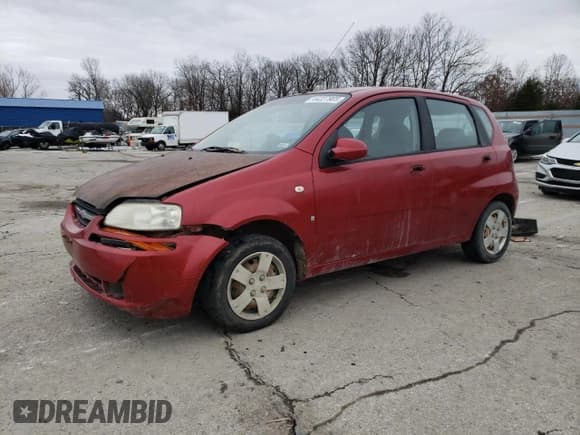 ✅ 2007 Chevrolet Aveo LS • VIN: KL1TD66677B775241 • Lot: 44227905. Wystawiony na Copart z przebiegiem 148 295 mil. Bezpłatny archiwum sprzedaży aukcyjnych z USA i szczegółowy raport historii pojazdu na DreamBid. Zdjęcie 1.