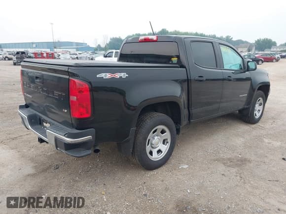 ✅ 2022 Chevrolet Colorado 4WD Work Truck • VIN: 1GCGTBEN5N1323189 • Lot: 42862681. Listed on IAAI with 31,052 mi. Free auction sales archive from the USA and detailed vehicle history report at DreamBid. Image 4.