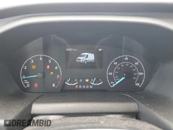 ✅ 2024 Ford Transit Cargo • VIN: 1FTBR1X87RKA89602 • Lot: 64959215. Listed on Copart with 29,567 mi. Free auction sales archive from the USA and detailed vehicle history report at DreamBid. Image 9.