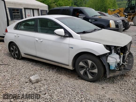 2017 Hyundai Ioniq SEL z VIN KMHC75LC4HU051982, wystawiony jako Copart lot #54739643 z przebiegiem Nie podano mil oraz . Historia ofert i sprzedaży dostępna na DreamBid. Obrazek 4.