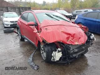 ✅ 2018 Hyundai Kona Limited • VIN: KM8K3CA52JU168126 • Lot: 43436695. Listed on IAAI with 37,960 mi. Free auction sales archive from the USA and detailed vehicle history report at DreamBid. Image 1.