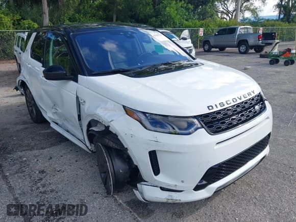✅ 2020 Land Rover Discovery Sport SE R-Dynamic • VIN: SALCL2FX7LH862201 • Лот: 43301514. Опубликован ранее на IAAI с пробегом 40 265 миль. Бесплатный доступ к архиву аукционных продаж из США и подробный отчёт об истории автомобиля на DreamBid. Изображение 1.
