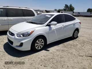 2015 Hyundai Accent GLS with VIN KMHCT4AE6FU863517, listed as a Copart auction lot 60656053 with 121,353 mi miles and . Bid and sale history available at DreamBid. Image 1.