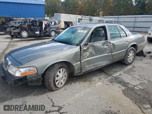✅ 2003 Mercury Grand Marquis LS Premium • VIN: 2MEFM75W73X699958 • Lot: 90725825. Listed on Copart with 89,520 mi. Free auction sales archive from the USA and detailed vehicle history report at DreamBid. Image 1.