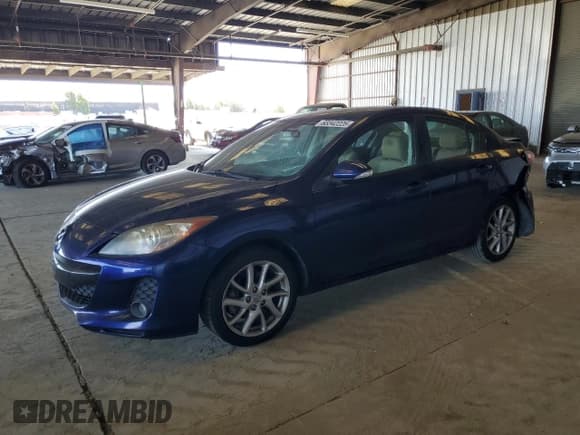 ✅ 2012 Mazda 3 S Touring • VIN: JM1BL1V69C1578910 • Лот: 63342225. Опубликован ранее на Copart с пробегом 110 545 миль. Бесплатный доступ к архиву аукционных продаж из США и подробный отчёт об истории автомобиля на DreamBid. Изображение 1.