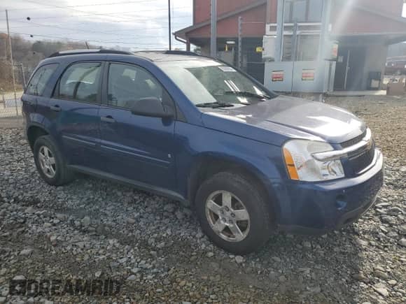 2009 Chevrolet Equinox LS with VIN 2CNDL13F696230124, listed as a Copart auction lot 80969834 with 134,100 mi miles and Salvage title. Bid and sale history available at DreamBid. Image 4.