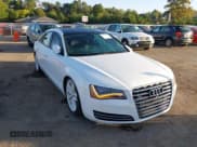 ✅ 2013 Audi A8 4.0L • VIN: WAUR2AFD2DN012514 • Lot: 40533822. Listed on IAAI with 111,007 mi. Free auction sales archive from the USA and detailed vehicle history report at DreamBid. Image 1.