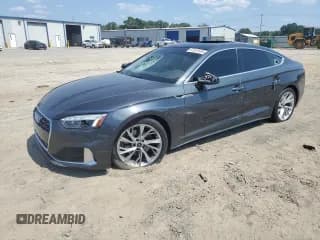 ✅ 2022 Audi A5 Sportback Premium Plus • VIN: WAUCBCF51NA011339 • Lot: 67620695. Listed on Copart with 64,985 mi. Free auction sales archive from the USA and detailed vehicle history report at DreamBid. Image 1.
