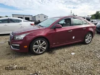 ✅ 2015 Chevrolet Cruze LTZ • VIN: 1G1PG5SB2F7190673 • Lot: 65097075. Listed on Copart with Not provided. Free auction sales archive from the USA and detailed vehicle history report at DreamBid. Image 1.