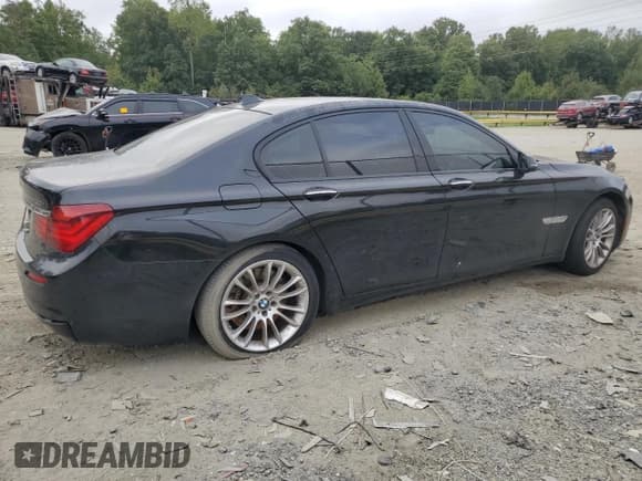 ✅ 2013 BMW 7 Series 750i xDrive • VIN: WBAYB6C54DD223693 • Lot: 70584224. Listed on Copart with 108,342 mi. Free auction sales archive from the USA and detailed vehicle history report at DreamBid. Image 3.