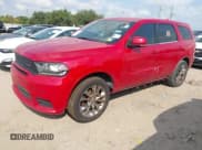 ✅ 2019 Dodge Durango GT Plus • VIN: 1C4RDJDG5KC557366 • Lot: 43261399. Listed on IAAI with 186,392 mi. Free auction sales archive from the USA and detailed vehicle history report at DreamBid. Image 2.