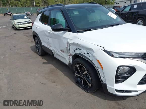 2022 Chevrolet TrailBlazer RS с VIN KL79MUSL7NB132465, выставлен на аукционе IAAI как лот 43342712 с пробегом 23 212 миль миль и . История ставок и продаж доступна на DreamBid. Изображение 6.