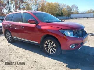✅ 2016 Nissan Pathfinder S • VIN: 5N1AR2MM7GC655411 • Lot: 43656056. Wystawiony na IAAI z przebiegiem 131 647 mil. Bezpłatny archiwum sprzedaży aukcyjnych z USA i szczegółowy raport historii pojazdu na DreamBid. Zdjęcie 1.