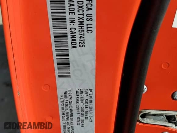 2021 Dodge Charger R/T with VIN 2C3CDXCTXMH574725, listed as a Copart auction lot 84884645 with 39,093 mi miles and Salvage title. Bid and sale history available at DreamBid. Image 13.