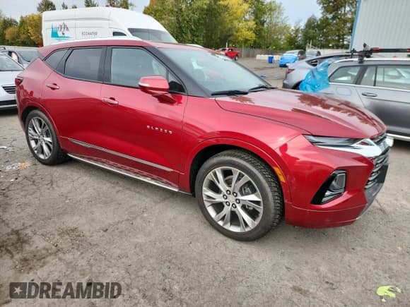 ✅ 2019 Chevrolet Blazer Premier • VIN: 3GNKBKRS4KS608500 • Lot: 87239985. Listed on Copart with 35,441 mi. Free auction sales archive from the USA and detailed vehicle history report at DreamBid. Image 4.