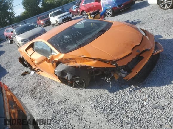 ✅ 2015 Lamborghini Huracan • VIN: ZHWUC1ZFXFLA02670 • Лот: 89652395. Опубликован ранее на Copart с пробегом 13 840 миль. Бесплатный доступ к архиву аукционных продаж из США и подробный отчёт об истории автомобиля на DreamBid. Изображение 4.