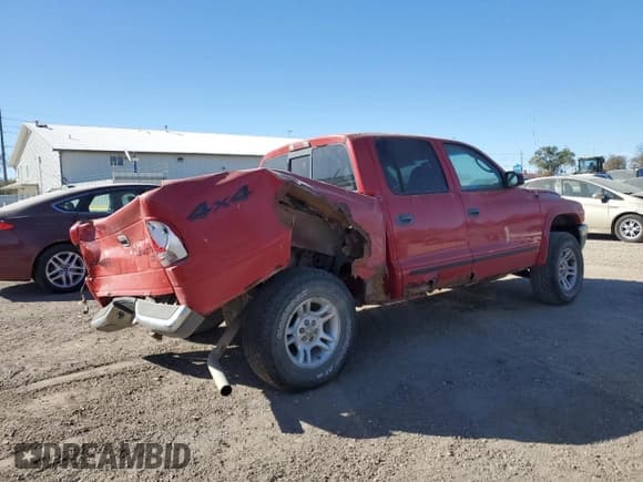 ✅ 2004 Dodge Dakota SLT • VIN: 1D7HG48N54S584868 • Lot: 89563605. Listed on Copart with 208,743 mi. Free auction sales archive from the USA and detailed vehicle history report at DreamBid. Image 3.