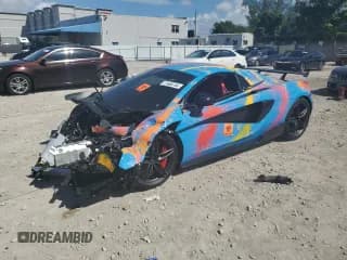 ✅ 2019 McLaren 570S • VIN: SBM13FAA9KW006456 • Lot: 77400754. Wystawiony na Copart z przebiegiem Nie podano. Bezpłatny archiwum sprzedaży aukcyjnych z USA i szczegółowy raport historii pojazdu na DreamBid. Zdjęcie 1.