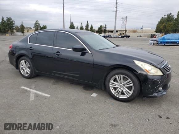 ✅ 2012 Infiniti G25 Journey • VIN: JN1DV6APXCM811774 • Lot: 84213215. Listed on Copart with 198,191 mi. Free auction sales archive from the USA and detailed vehicle history report at DreamBid. Image 4.