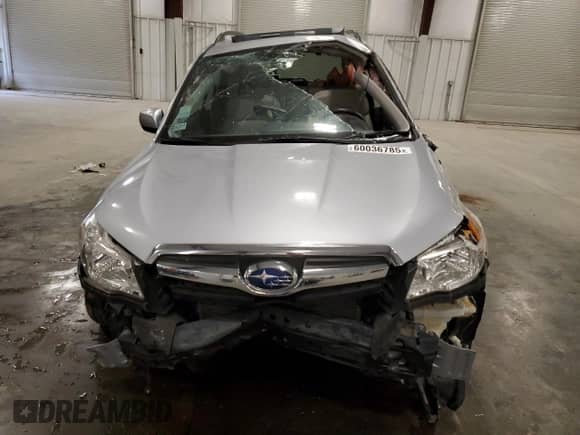 2015 Subaru Forester Limited with VIN JF2SJAHC0FH823646, listed as a Copart auction lot 60036785 with 67,662 mi miles and Salvage title. Bid and sale history available at DreamBid. Image 5.