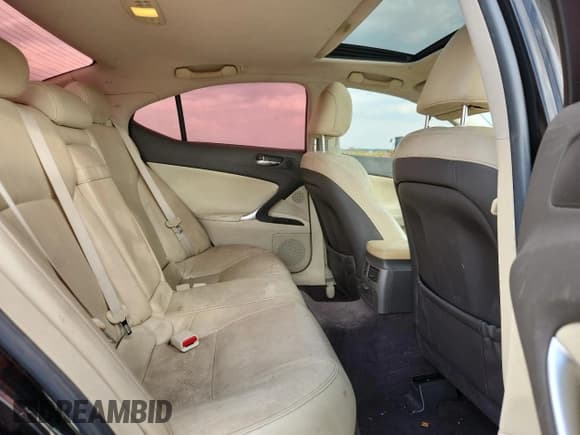 ✅ 2009 Lexus IS 250 • VIN: JTHBK262X95106610 • Lot: 90024425. Listed on Copart with 219,949 mi. Free auction sales archive from the USA and detailed vehicle history report at DreamBid. Image 10.