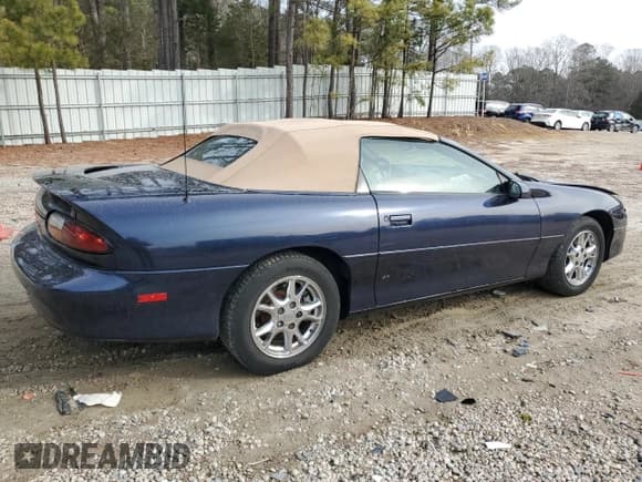✅ 2002 Chevrolet Camaro • VIN: 2G1FP32K922161706 • Лот: 43411515. Опубликован ранее на Copart с пробегом 183 247 миль. Бесплатный доступ к архиву аукционных продаж из США и подробный отчёт об истории автомобиля на DreamBid. Изображение 3.