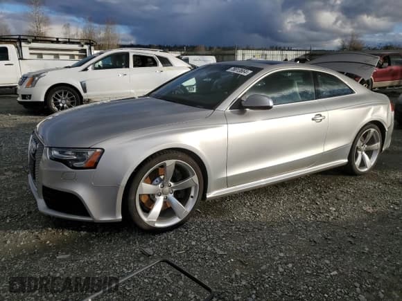 ✅ 2014 Audi RS 5 • VIN: WUAC6AFR3EA902041 • Lot: 78813664. Listed on Copart with 8,536 mi. Free auction sales archive from the USA and detailed vehicle history report at DreamBid. Image 1.