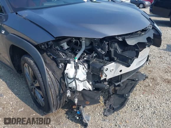 ✅ 2021 Lexus UX 250h F Sport • VIN: JTHE9JBHXM2045377 • Lot: 42580566. Listed on IAAI with 52,838 mi. Free auction sales archive from the USA and detailed vehicle history report at DreamBid. Image 6.